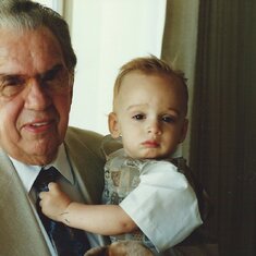 With Grandson Nate 1995