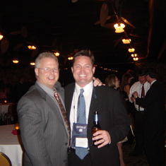 Jim Dougherty and Damon at the National Sales Meeting