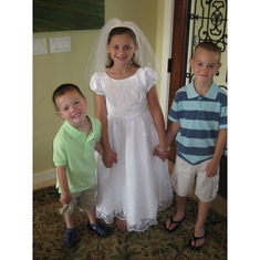 Noa, Lauren, Ayden - 1st Communion