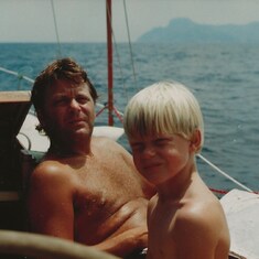 Sailing with Daniel
