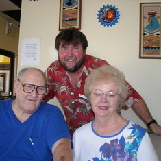 Dan and Maureen with Bob MacKenzie