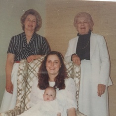 Four generations of first-born daughters..