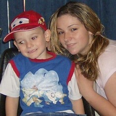 Dana with her son Albert (Bubbs)
