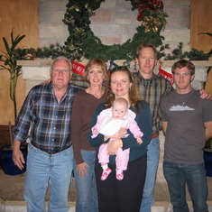 Granddaughter Siena's first Christmas, Colorado Spgs., CO