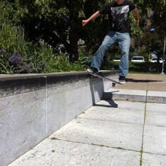 Daniel's Skatebord Move