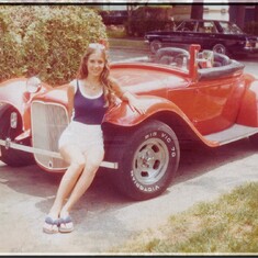 Nancy with Roadster