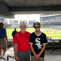 At a Chicago White Sox Game 