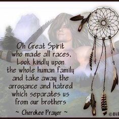 Cherokee Prayer