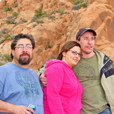 Trav Kristen Kenny on our Moab Trip