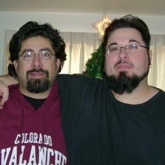 Dan and Myself a few years back just after Christmas '08.