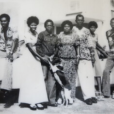 Yahaya Family in 1976
