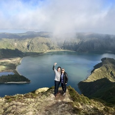 Caldera at Azores Islands , Portugal 2016