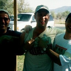 ASM 2002 Salt Lake City, Utah. Paintball with Daniele, Roberto and Stew