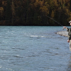 Fly fishing on the Russian River