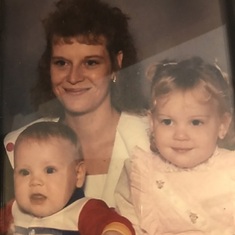 Mom Jessica and Justin 1991