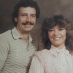 Bill and Darlene back in the day 