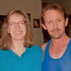 Darlene & Alex in Baker, Louisiana in March 1992.