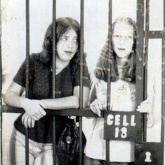 Darlene and Barbara - Rutland Fair, 1976