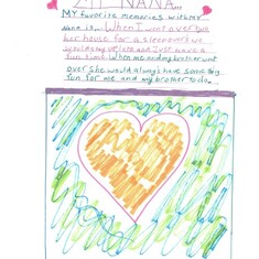 Princess Natalie's Memory of her Nana - click to enlarge