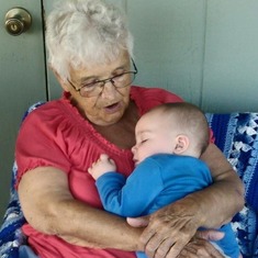 Lawson..she loved her  great grand babies