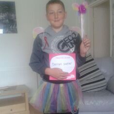 r liam did the race for life in memory of you x