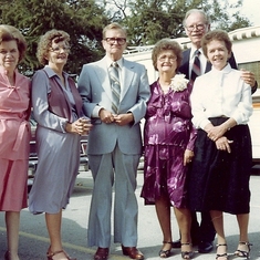 Dave's Aunts,Uncle, & Mom & Dad