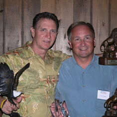 Dave collecting more sales awards in Cabo San Lucas October 28, 2007
