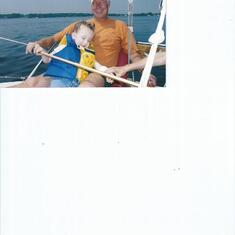 Renee and DVL sailing 2007