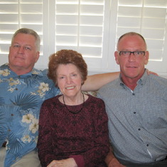 Marty, Mother Mary and David Oceanside CA