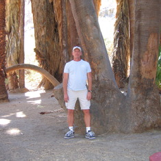 Indian Canyons hike in Palm Springs CA...fall of 2007