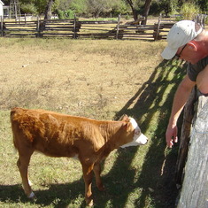 David at Living Ranch in Fredericksburg Texas October 2007