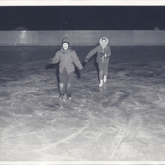 David and June ice skating Michigan