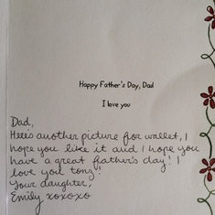 Happy Father Days Note