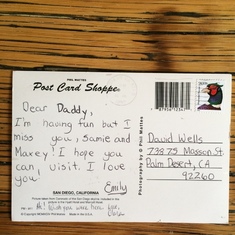 Postcard from Emily