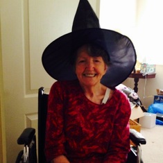 Witchy Woman May 2013...David's favorite and last photo of his Mom...