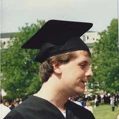 Dave Graduating in 1988