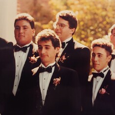 Brett & Chrissy's wedding, 10/2/93.