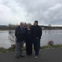 April 2017 in Bend, Oregon. With Susie & Scott.