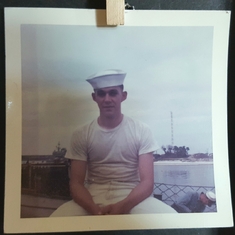 In the Navy, 1962.