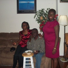 Ayi n his gals, Mildred and Smiles