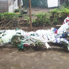 Mola Manyanye's resting nest. Some days after his burial