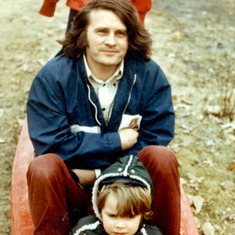 20131016-Derek and David in a kayak in 1973-103