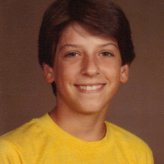 Cousin Mark, Meadowbrook Jr. High 1984-Pride & Joy of Uncle Dave!