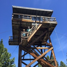 Hiking near Mt. Hood, May 2020. THIS for a guy who didn't like heights!