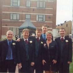 Mum, Dad_ me and my brothers shane, david and jason___(My family)_ x