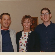 Jim, Mary Ellen & Dave 1967