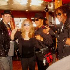 David joins our first "Michael Jackson Tribute Boat Ride in NYC" -July 2014