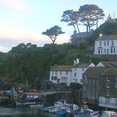 View from Anchor Cottage, Polperro