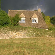 Our eighteenth-century weaver's cottage in the Costwolds