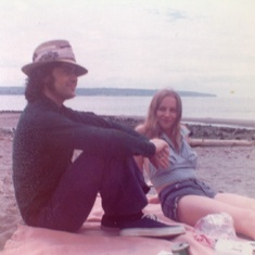 David with his wife Helga in Vancouver